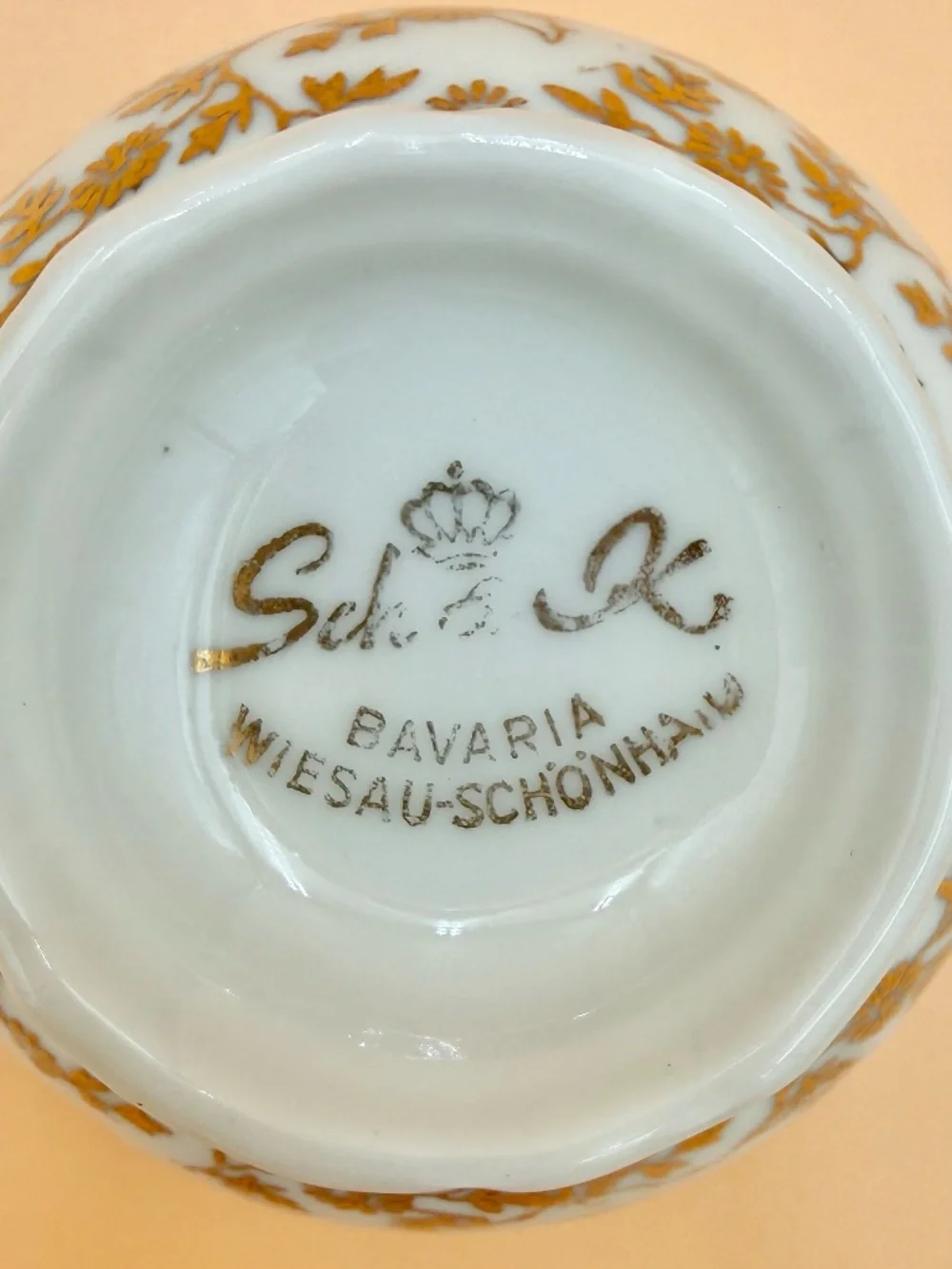 Vintage Sch & K Bavaria Wiesau-Schönhau Demitasse Cup & Saucer Loreley